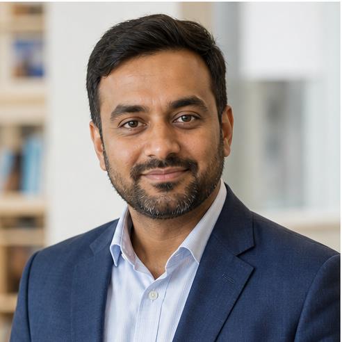 Portrait of Dr. Arjun Mehta